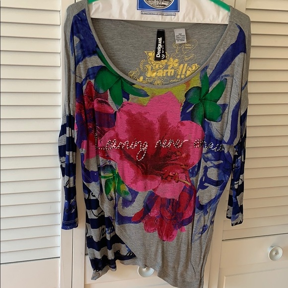 beautifully colored long sleeve shirt - Picture 3 of 4